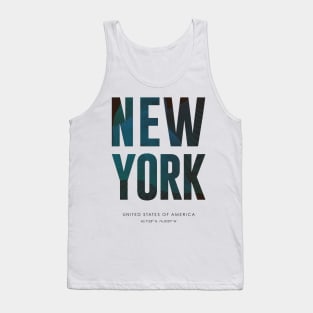 New York City typography Tank Top